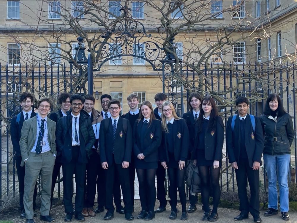 Sixth Form Students Visit Trinity College Oxford - Image