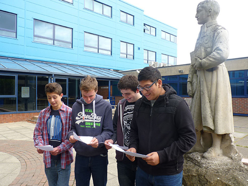 GCSE Results 2015 - Image