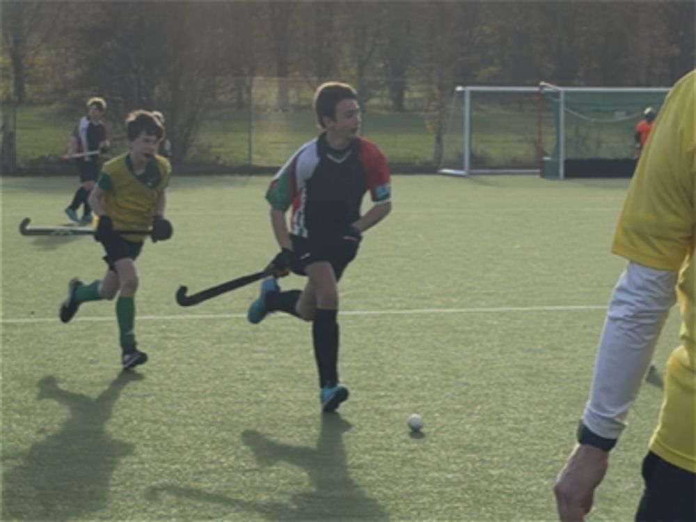 Freddie Represents County in Hockey - Image