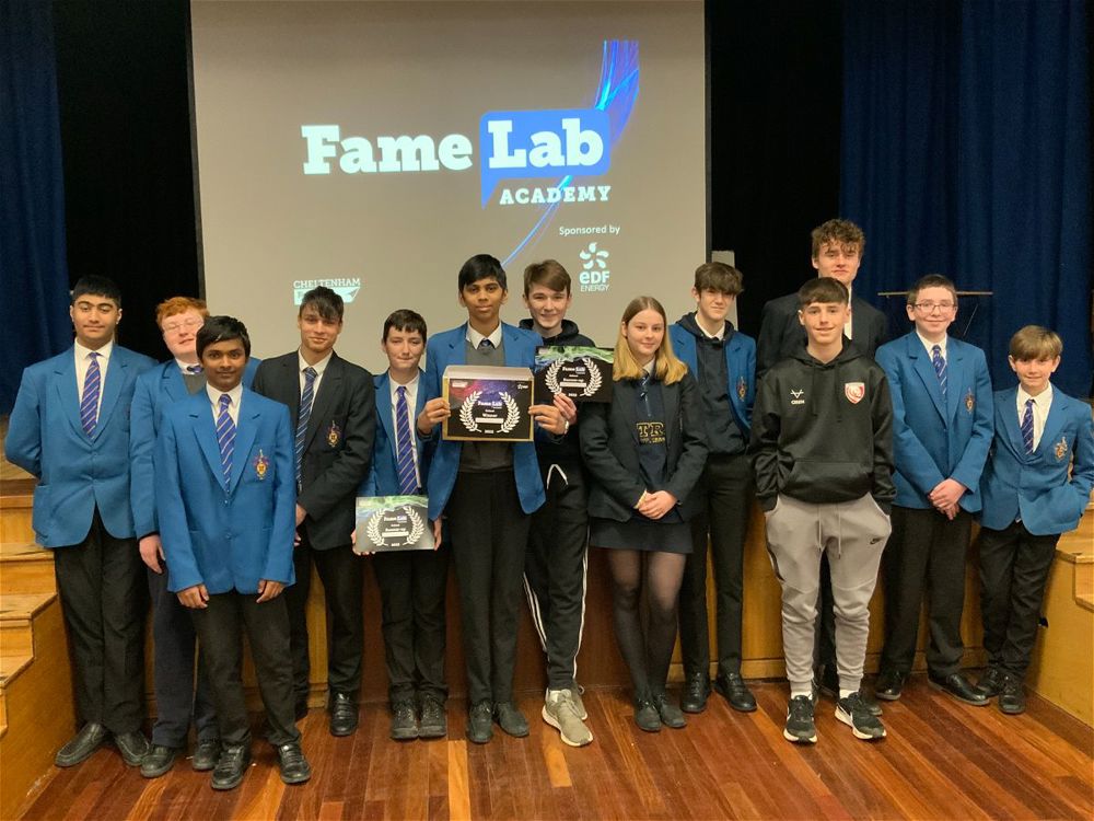 FameLab STEM Talk Winners - Image