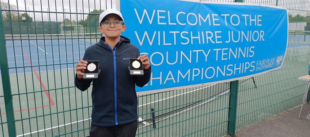 Neil Excels at Wilts Tennis Tournament
